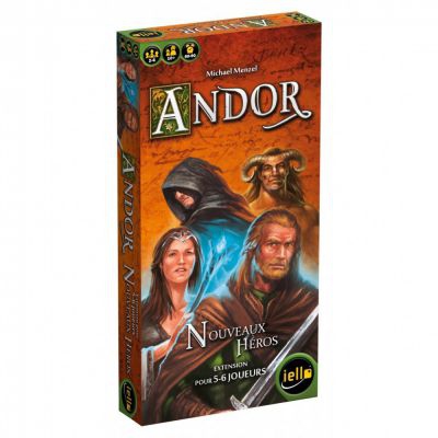 Jeu de Plateau Aventure Andor : Nouveaux Hros