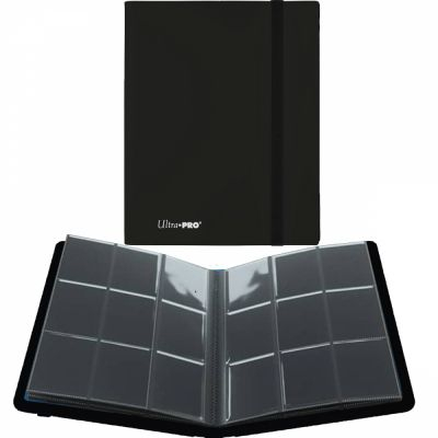 Portfolio A4 - 9 cases  Pro-binder - Eclipse - Jet Black -  360 Cases (20 Pages De 18)