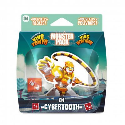 Stratgie Aventure King Of Tokyo / King of New York : Monster Pack 04 Cybertooth