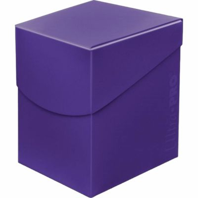 Deck Box  Deck Box Ultrapro Eclipse 100+ (grande Taille) - Royal Purple - Violet