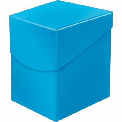 Deck Box  Deck Box Ultrapro Eclipse 100+ (grande Taille) - Bleu Ciel (Sky Blue)