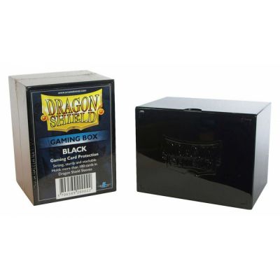 Deck Box et Rangement  Dragon Shield Gaming Strong Box - Rigide Noir - 100 Cartes