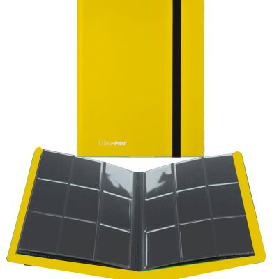 Portfolio A4 - 9 cases  Pro-binder - Eclipse - Jaune -  360 Cases (20 Pages De 18)