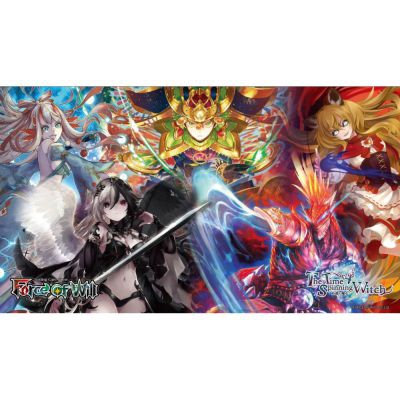 Tapis de Jeu Force of Will 60x35cm - La Sorci�re Manipulatrice Du Temps / Aimul, Shaela, Sh�h�razade, Scarlet, Kirik Rerik, 