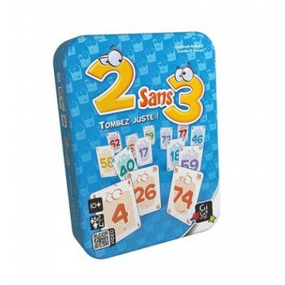 Jeu de Cartes Enfant 2 sans 3