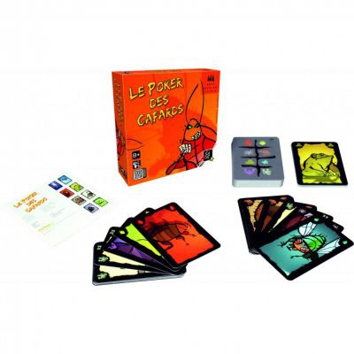 Jeu de Cartes Enfant Le poker des cafards