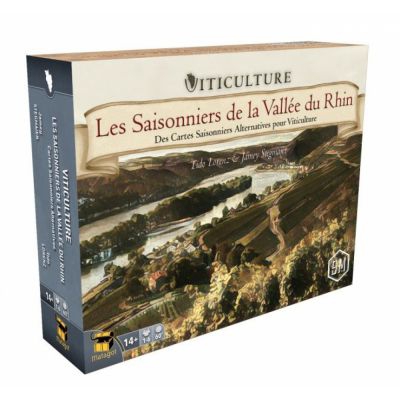 Jeu de Plateau Stratgie Viticulture- Les Saisonniers de la Valle du Rhin