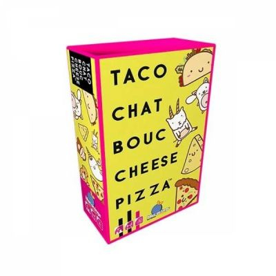 Jeu de Cartes Ambiance Taco Chat Bouc Cheese Pizza