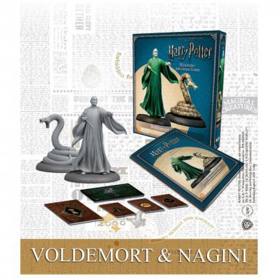 Jeu de Plateau Pop-Culture Harry Potter, Miniatures Adventure Game: Lord Voldemort & Nagini