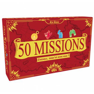 Jeu de Cartes Rflexion 50 Missions