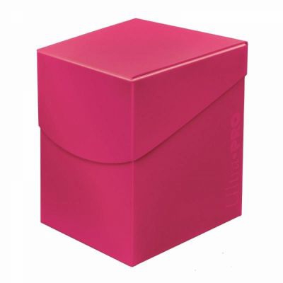 Deck Box  Deck Box Ultrapro Eclipse 100+ (grande Taille) - Rose Vif (Hot Pink)