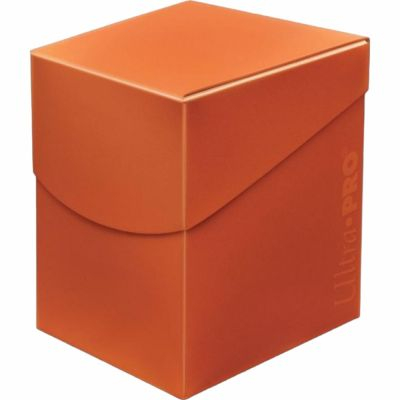 Deck Box  Deck Box Ultrapro Eclipse 100+ (grande Taille) - Orange Citrouille (Pumpkin Orange)