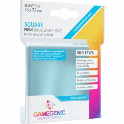 Protges cartes Spciaux  Prime Board Game Sleeves - Square (73x73) par 50