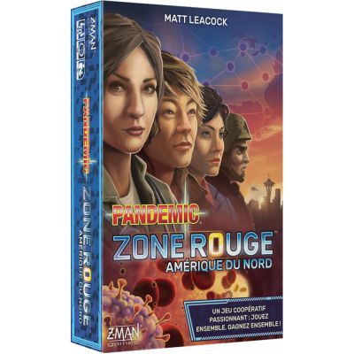 Coopratif Best-Seller Pandemic Zone Rouge : Amrique du Nord