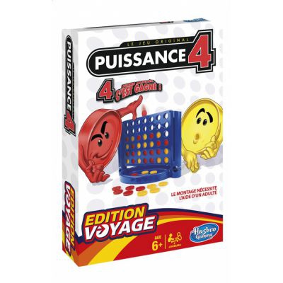 Jeu de Plateau  Puissance 4 Edition Voyage