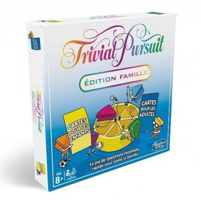 Jeu de Plateau Rflexion Trivial Pursuit Famille