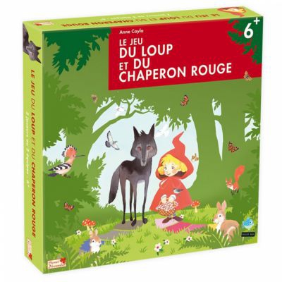 Jeu de Plateau Enfant Le Jeu du Loup et du Chaperon Rouge