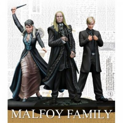Jeu de Plateau Pop-Culture Harry Potter, Miniatures Adventure Game: Famille Malfoy