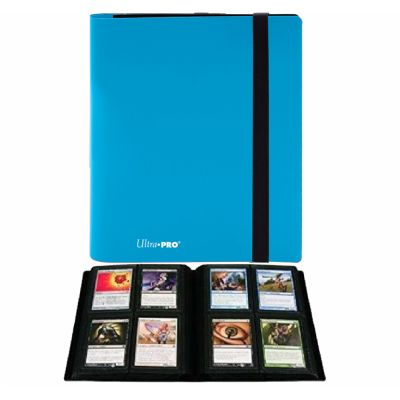 Portfolio  Pro-binder - Eclipse - Bleu Ciel (Sky Blue) - 160 Cases (20 Pages De 8 Cases)