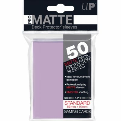 Protges Cartes Standard  Sleeves Ultra-pro Standard Par 50 Lilas Matte