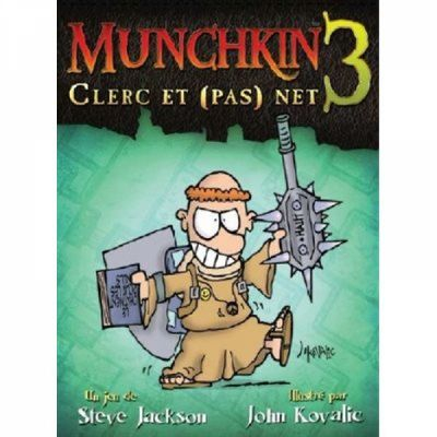 Jeu de Cartes Best-Seller Munchkin 3 : Clerc et (pas) Net
