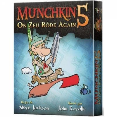 Jeu de Cartes Best-Seller Munchkin 5 : On Zeu Rode Again