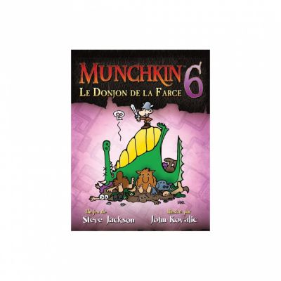 Jeu de Cartes Best-Seller Munchkin 6 - Le Donjon de la Farce
