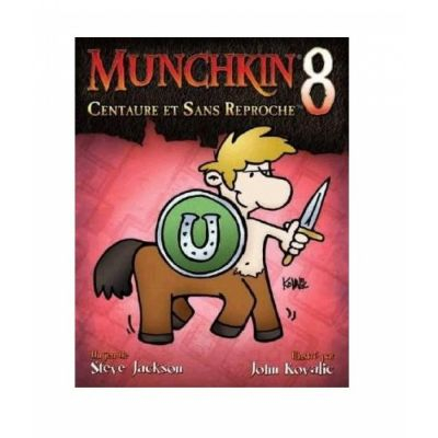 Jeu de Cartes Best-Seller Munchkin 8 - Centaure et Sans Reproche