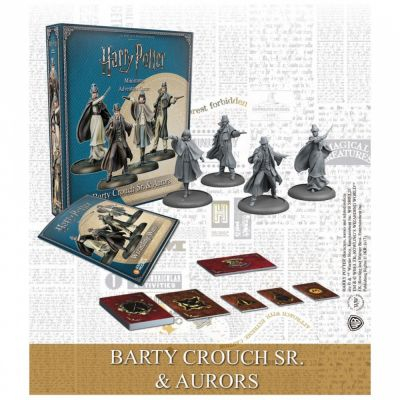 Jeu de Plateau Pop-Culture Harry Potter, Miniatures Adventure Game: Barty Crouch Sr & Aurors