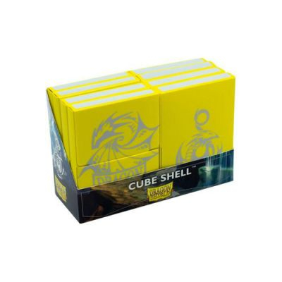 Deck Box  Dragon Shield Cube Shell - Jaune x8
