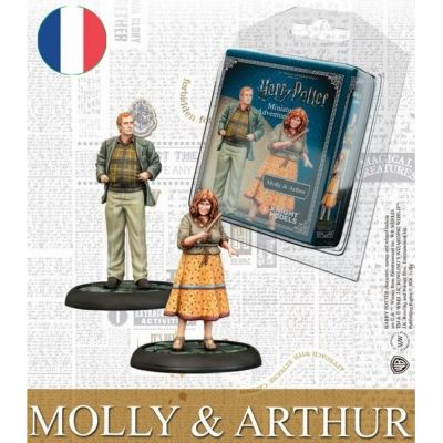 Jeu de Plateau Pop-Culture Harry Potter, Miniatures Adventure Game : Molly & Arthur