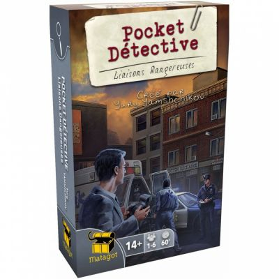 Jeu de Cartes Enqute Pocket Detective  Liaisons Dangereuses