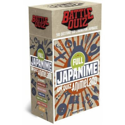 Jeu de Cartes Ambiance Battle Quiz ! spécial Full Japanime