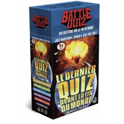 Jeu de Cartes Ambiance Battle Quiz ! spcial Le Dernier Quiz Avant La Fin Du Monde