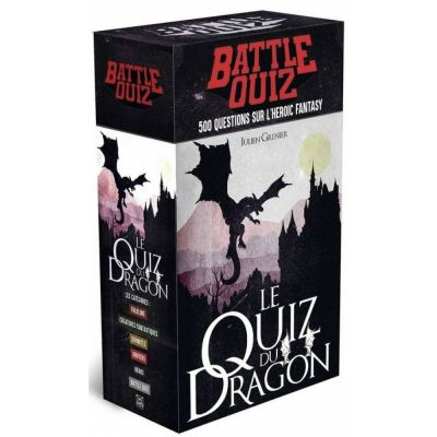 Jeu de Cartes Ambiance Battle Quiz ! spécial Le Quiz Du Dragon