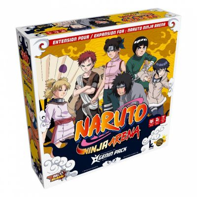 Jeu de Plateau Pop-Culture Naruto ninja arena : genin pack