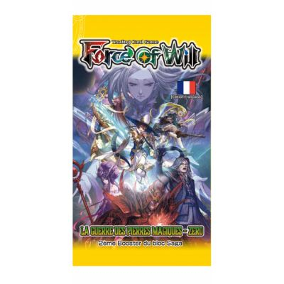 Booster Français Force of Will S2 - Saga Cluster 2 - La Guerre des Pierres Magiques - Zero