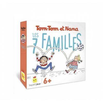 Jeu de Cartes Enfant Tom Tom et Nana - 7 familles