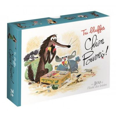 Jeu de Cartes Enfant Tu bluffes chien pourri !