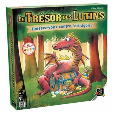 Jeu de Plateau Coopration Le trsor des lutins