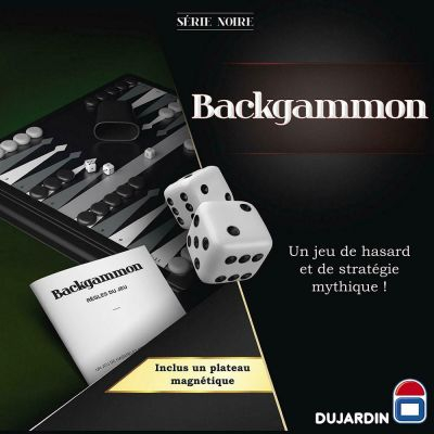 Jeu de Plateau Gestion Backgammon - Srie Noire