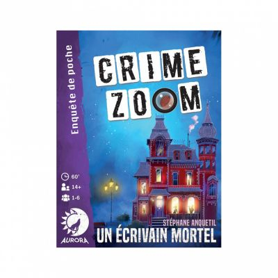 Jeu de Cartes  Crime Zoom : Un Ecrivain Mortel
