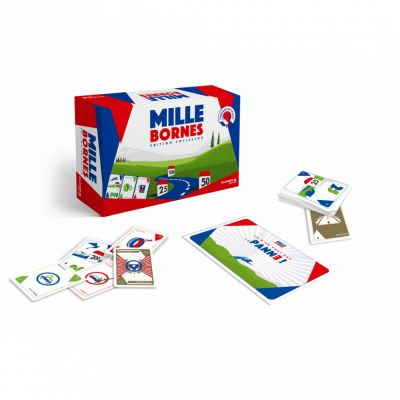 Jeu de Cartes Mille Bornes - Edition Prestige d'Origine Ambiance - UltraJeux