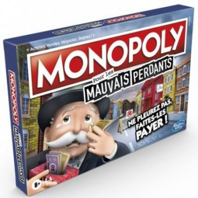 Jeu de Plateau  Monopoly Mauvais Perdants