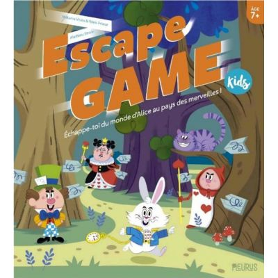 Enqute Enfant Escape Kids 01 - Echappe-toi du Monde d'Alice au Pays des Merveilles !