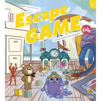 Enqute Enfant Escape Kids 04 - Pars en mission avec tes jouets !