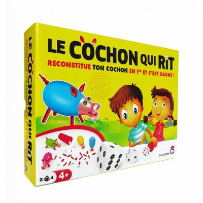 Jeu de Plateau Enfant Le cochon qui rit !