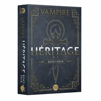 Deck-Building Stratgie Vampire La Mascarade - Hritage - Reset Pack