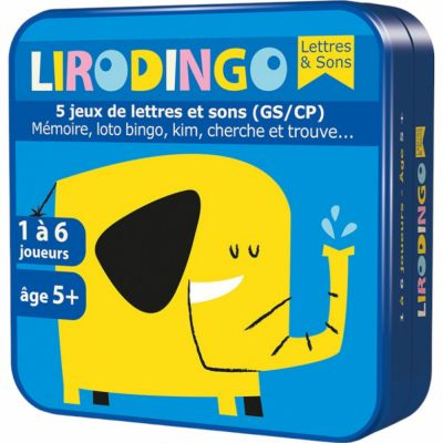 Ludo-Educatif Enfant Lirodingo Lettres et Sons