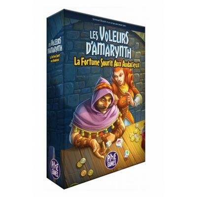 Jeu de Plateau Gestion Les Voleurs D'Amarynth - La Fortune Sourit Aux Audacieux